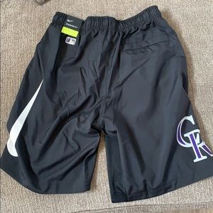 Men’s Colorado Rockies Nike shorts